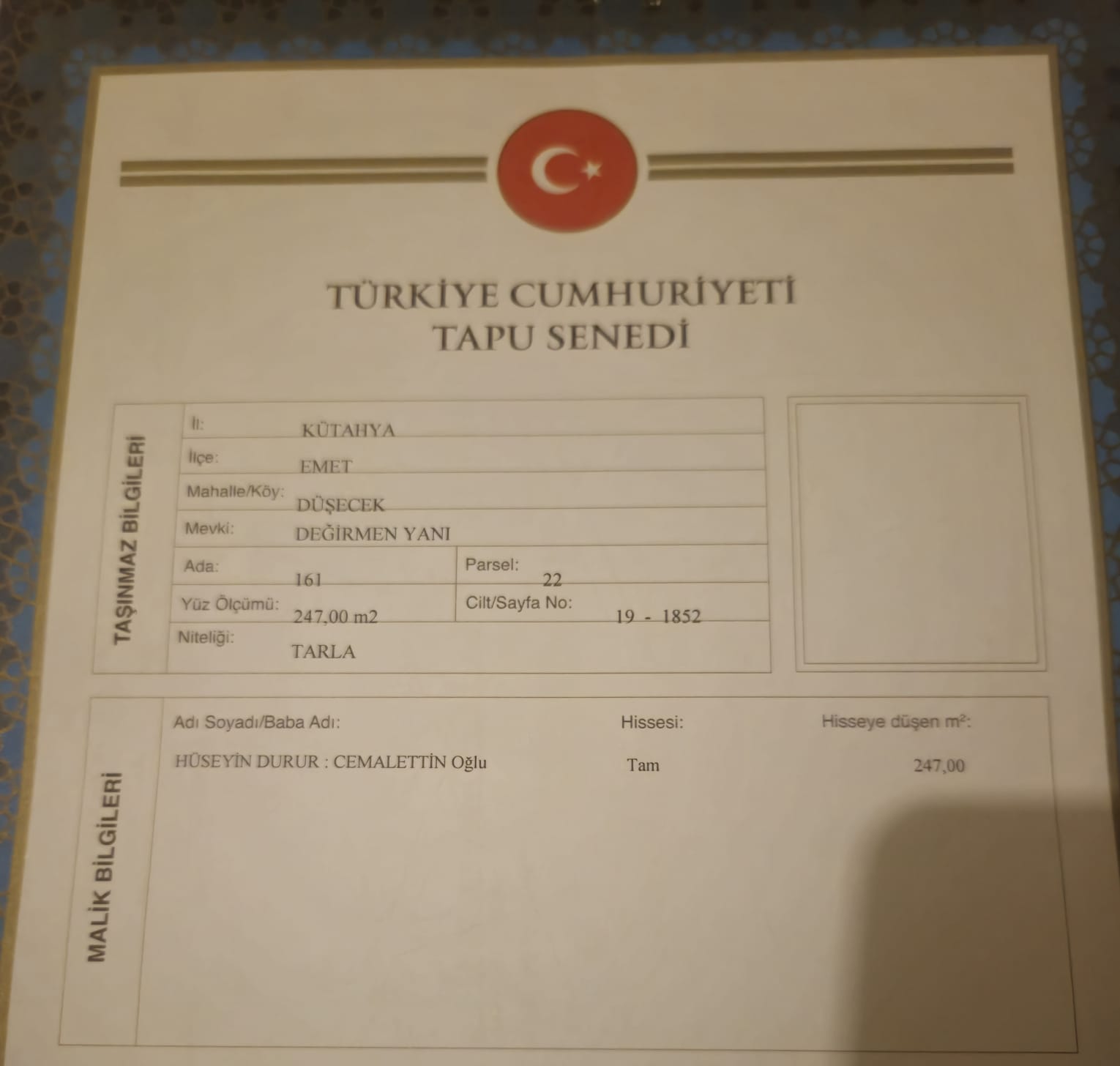 İlan Fotoğrafı